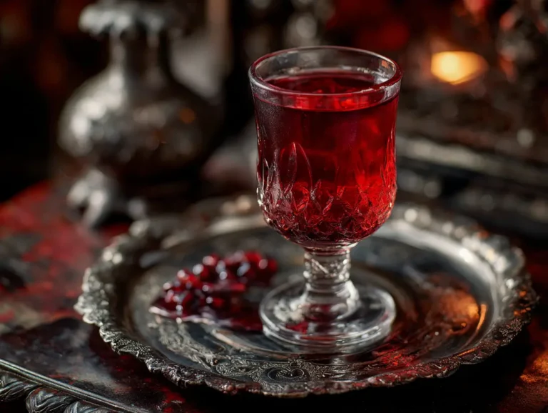 The Bloody Elixir Cocktail Recipe