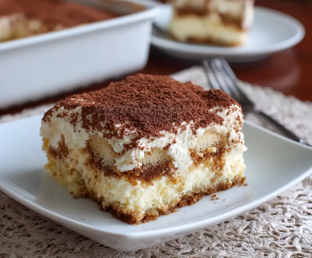 Tiramisu Sheet Cake