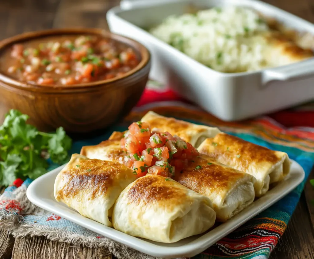 Authentic & Crispy Chimichanga Recipe 