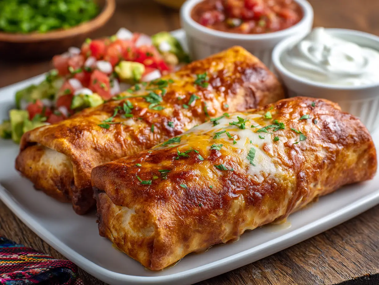Authentic & Crispy Chimichanga Recipe