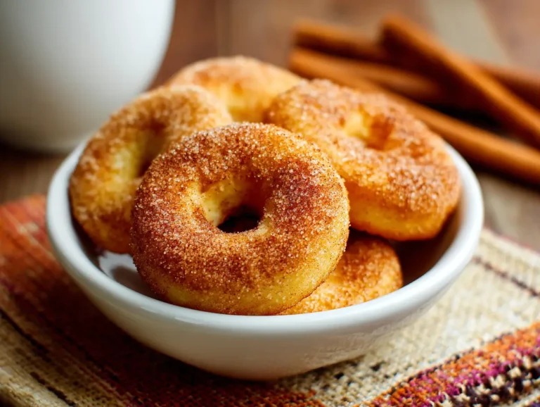 Cinnamon Sugar Baked Donuts