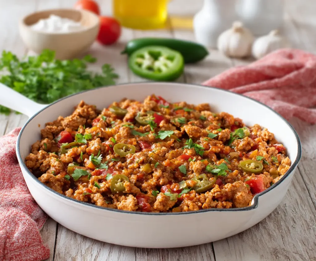 Ground Turkey Mexican Skillet
