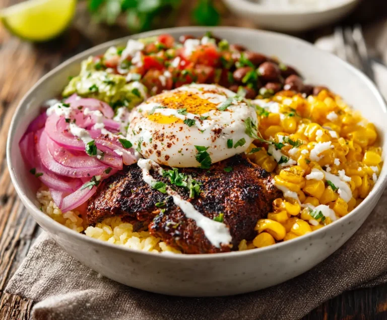 High Protein Mexican Bowl – Flavor-Packed, Nutritious, and Satisfying