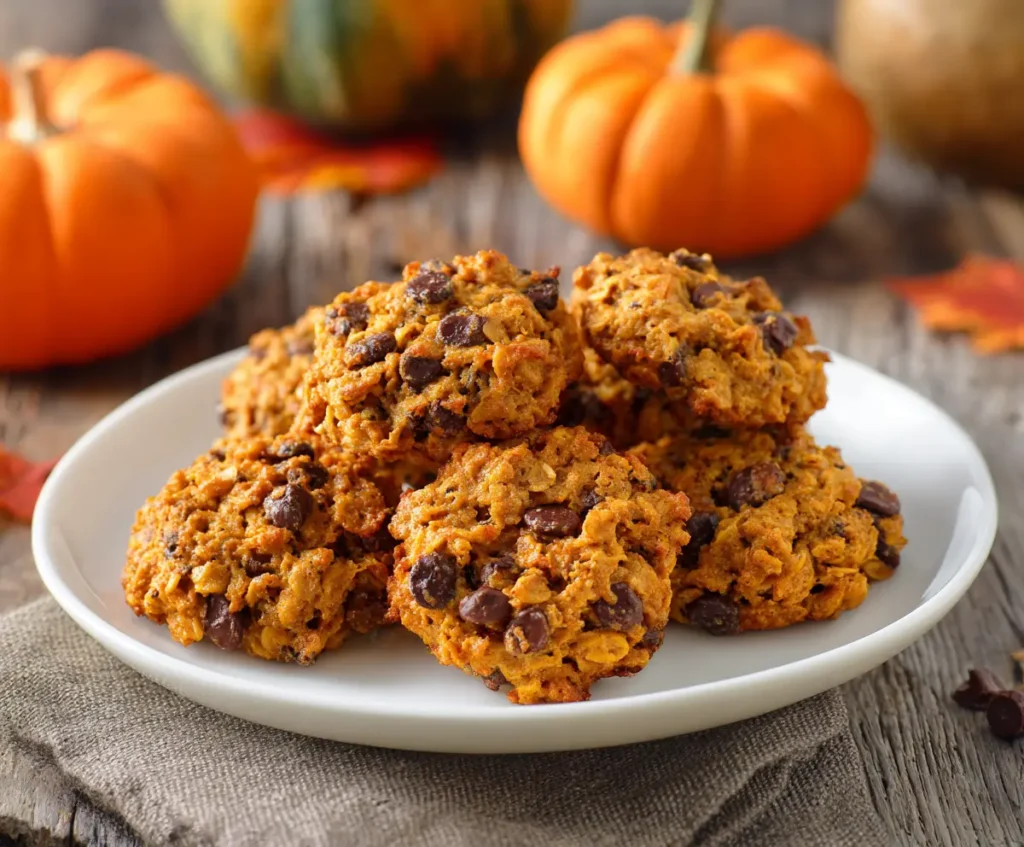 Pumpkin Oatmeal Cookies Recipe