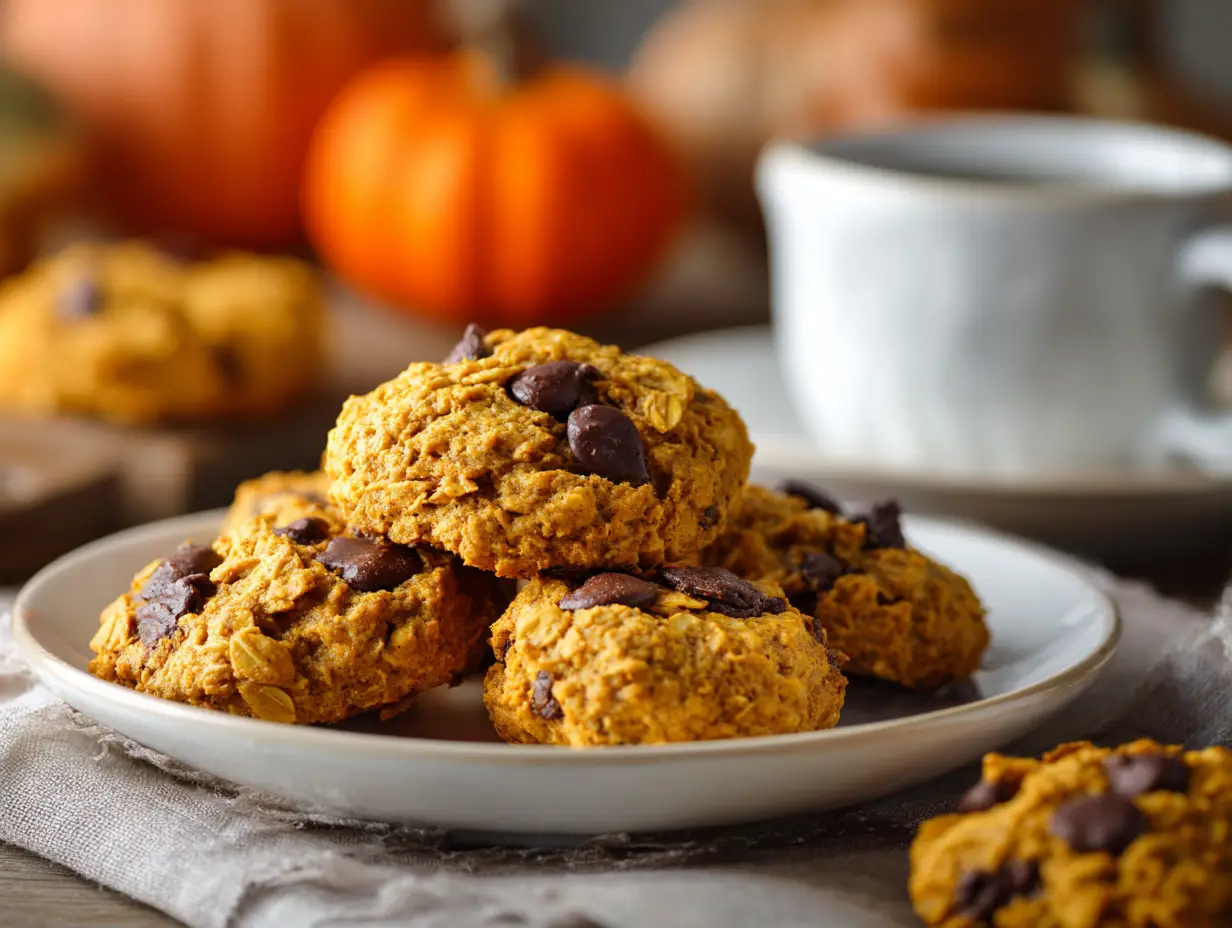 Pumpkin Oatmeal Cookies Recipe