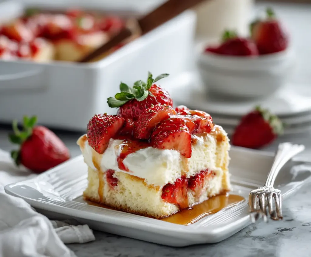 Strawberry Shortcake Cheesecake