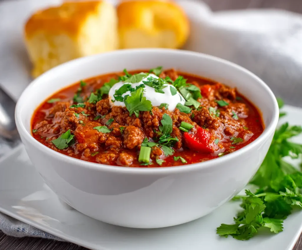 Beanless Chili Recipe