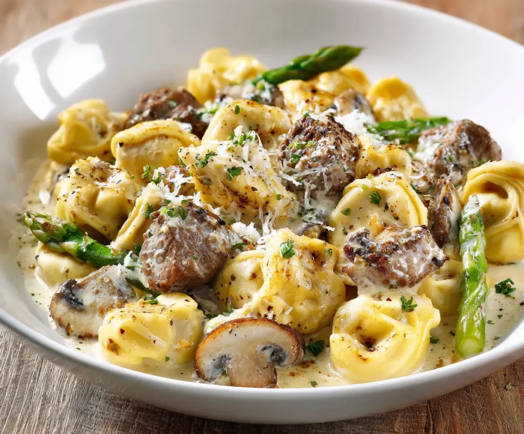 Beef Tortellini Alfredo Recipes