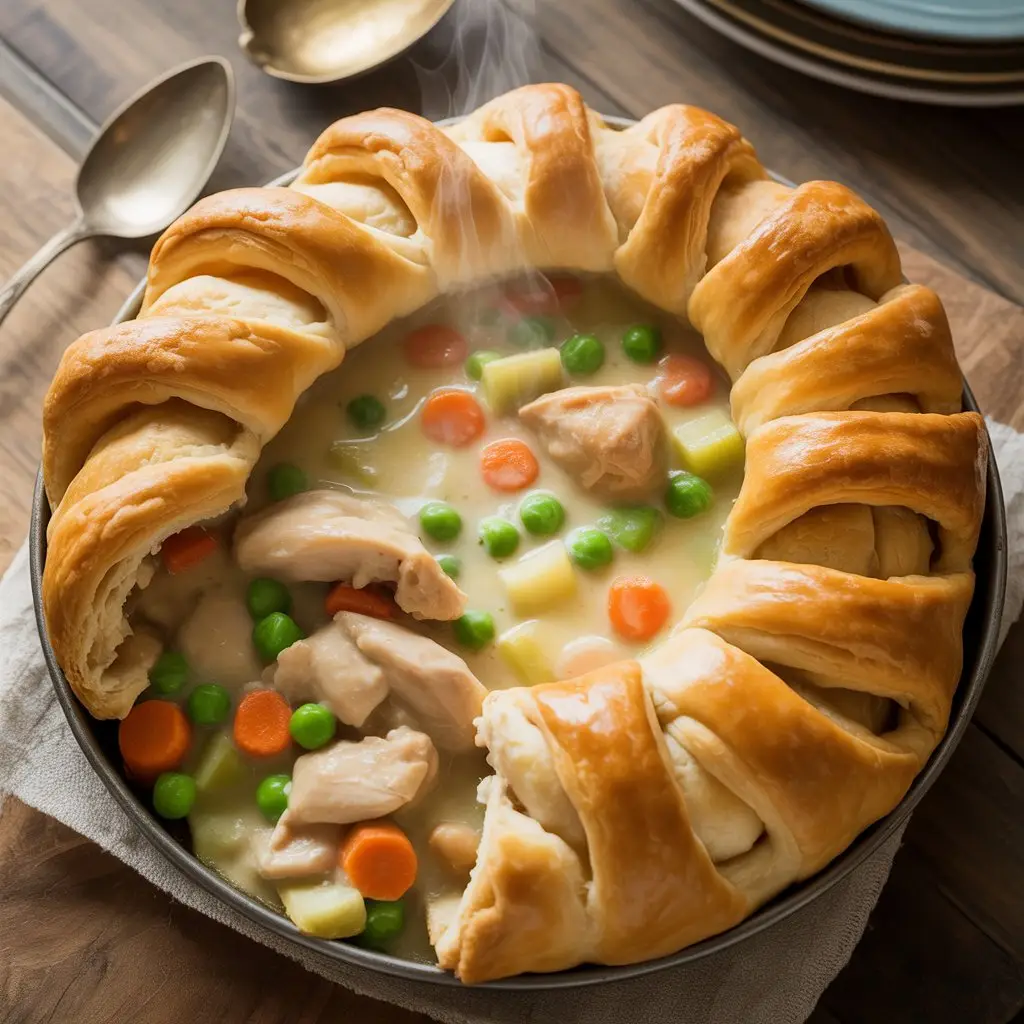 Chicken Potpie Easy Crescent Rolls 