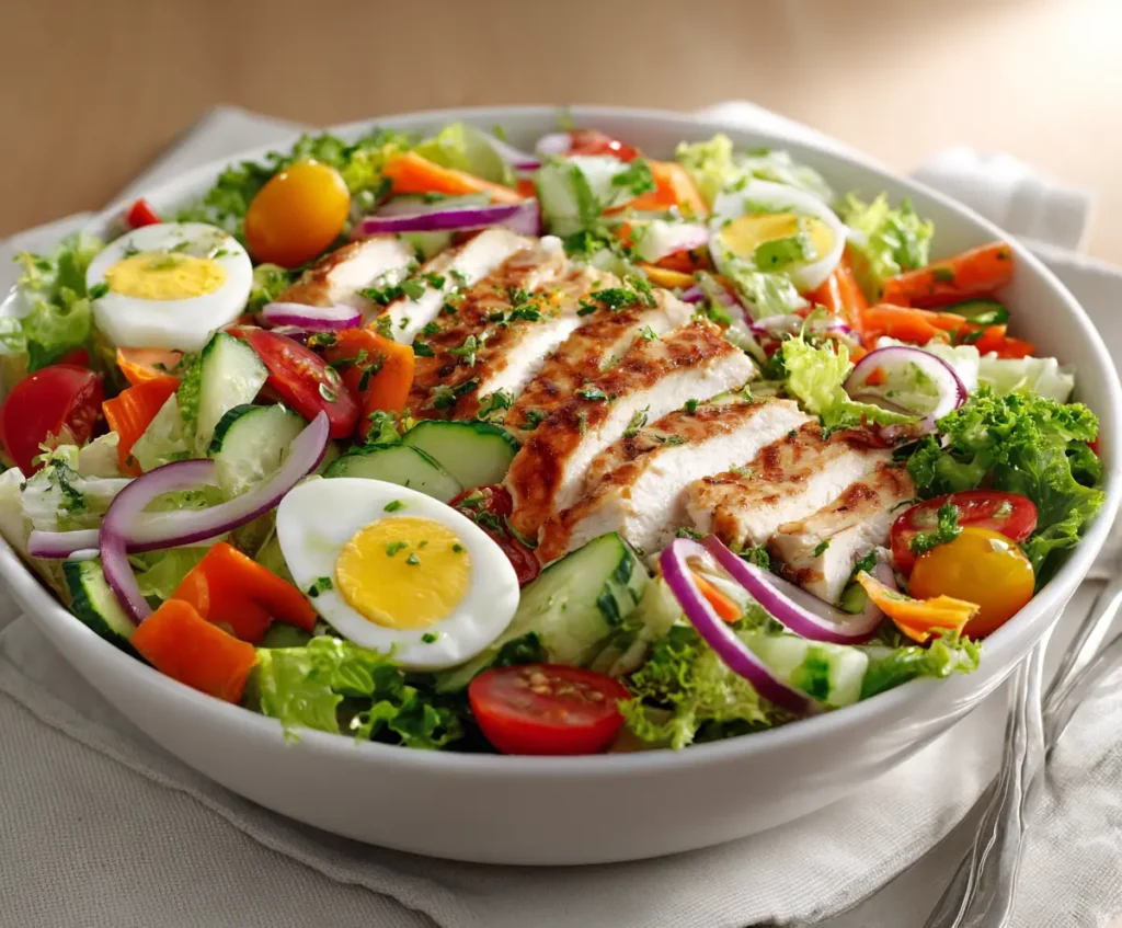 Chopped Chicken Salad 