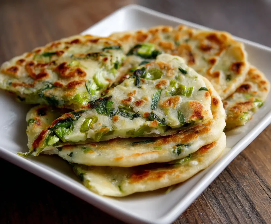 Crispy & Authentic Scallion Pancake Recipe
