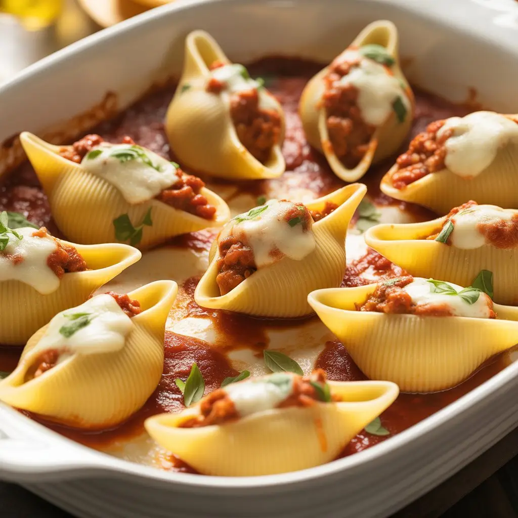 Easy Stuffed Shells With Meat
