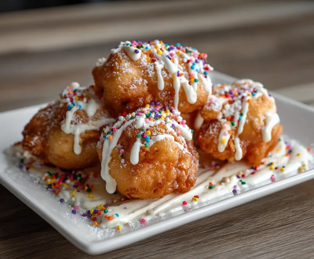 Funnel Cake Bites 