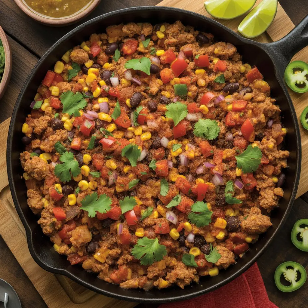 Ground Turkey Mexican Skillet
