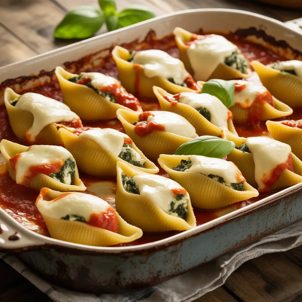 Quick And Easy Stuffed Shells 