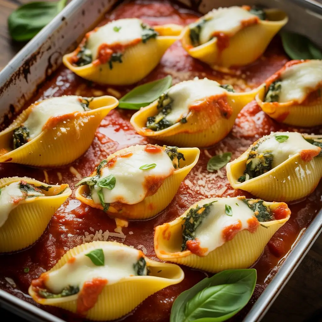 Quick And Easy Stuffed Shells