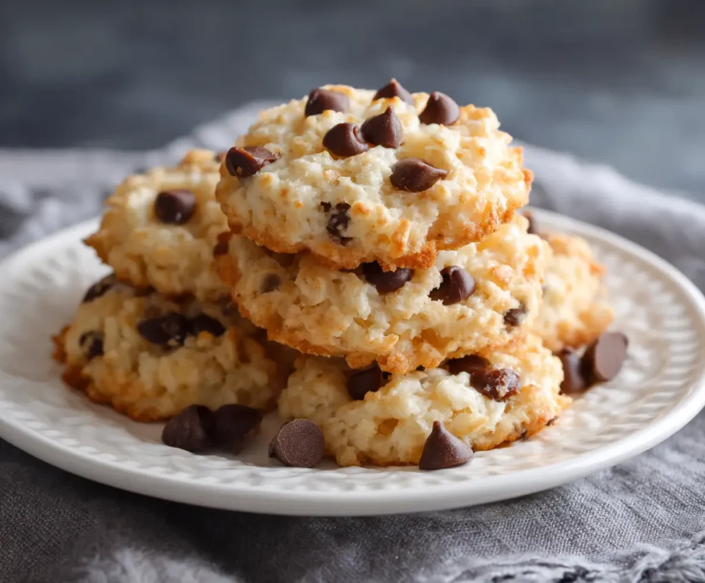 Rice Krispie Cookies with Chocolate Chips 