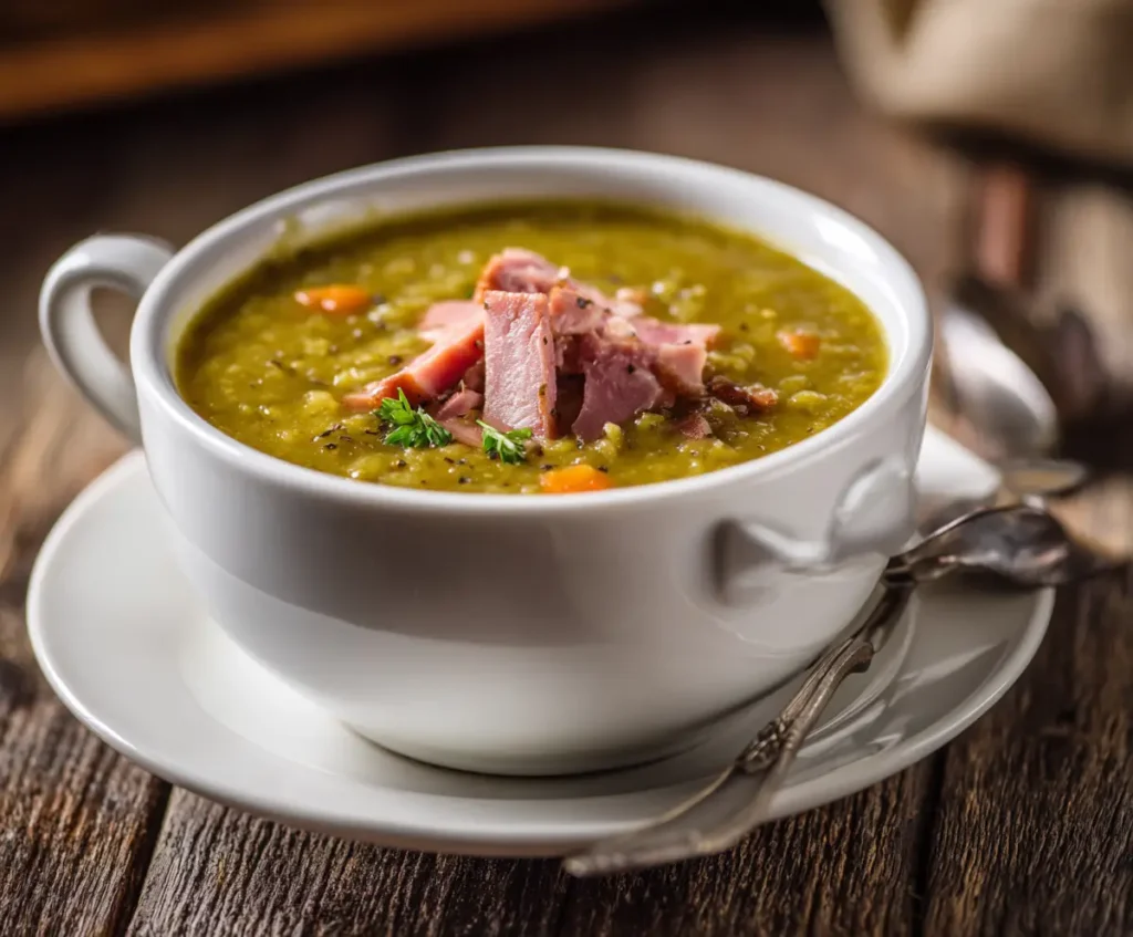 Split Pea Soup with Ha