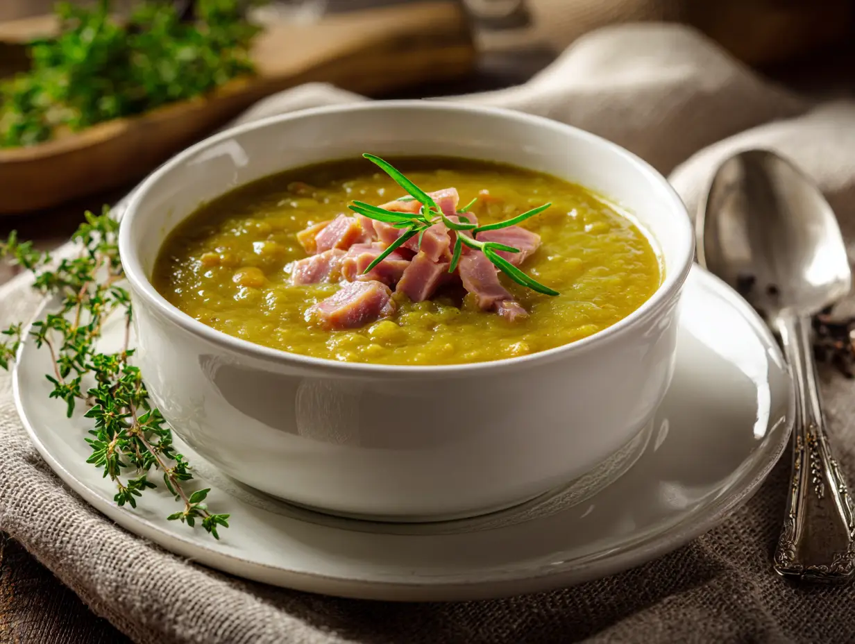 Split Pea Soup with Ham