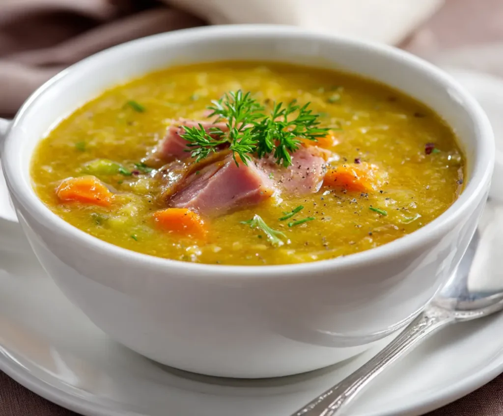 Split Pea Soup with Ham