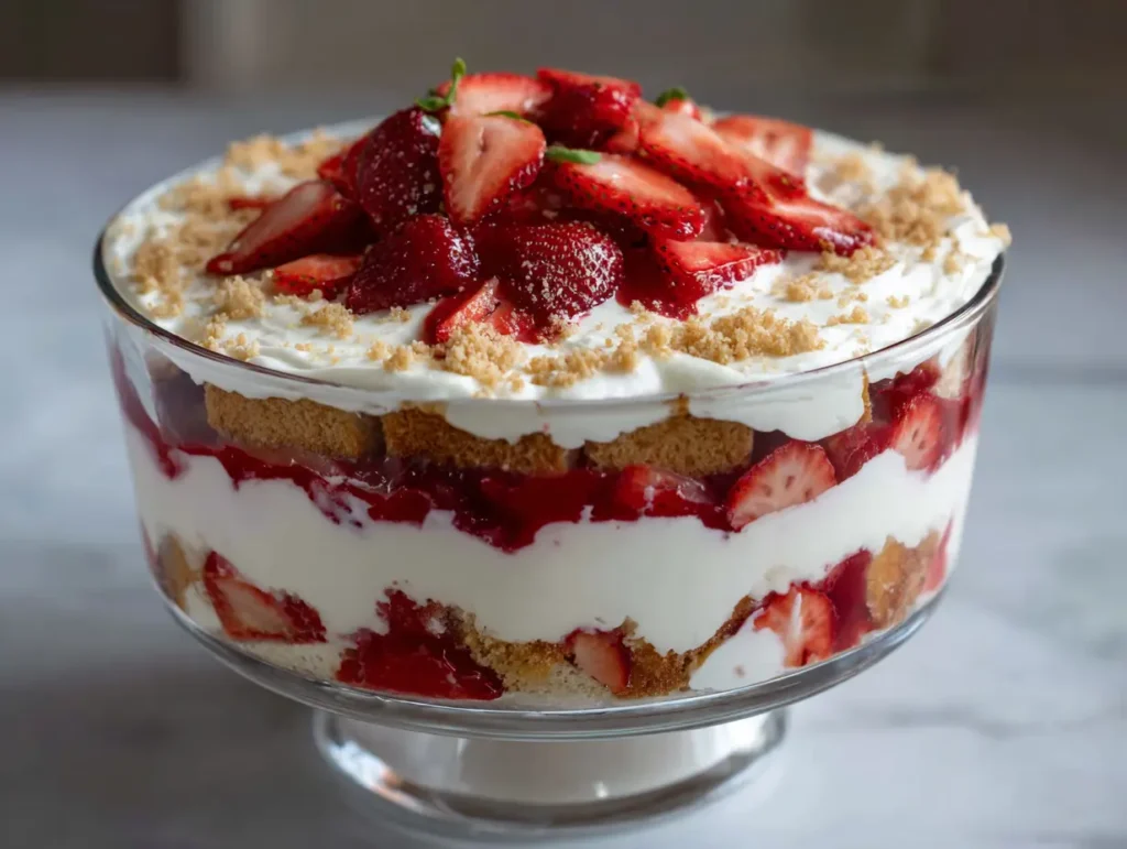 Strawberry Cheesecake Trifle Recipe