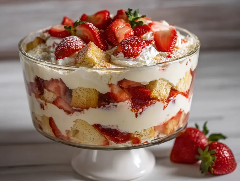 Strawberry Cheesecake Trifle Recipe