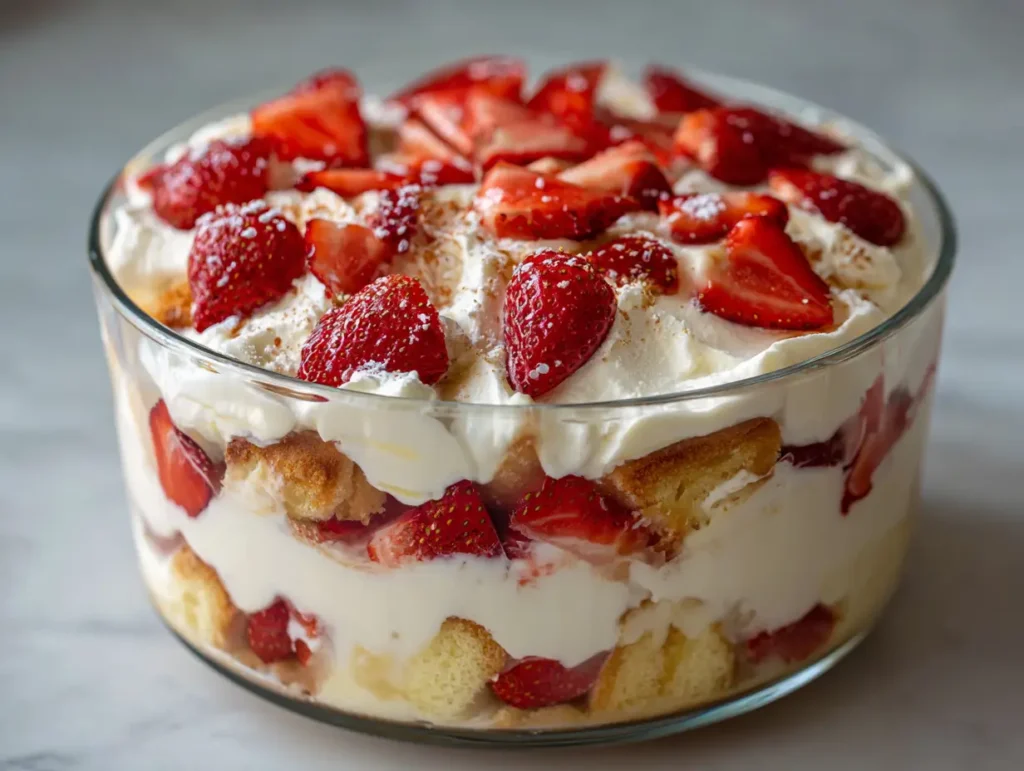 Strawberry Cheesecake Trifle Recipe 