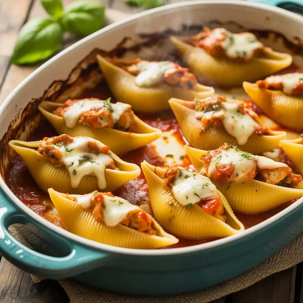 Stuffed Pasta Shells Recipe Chicken
