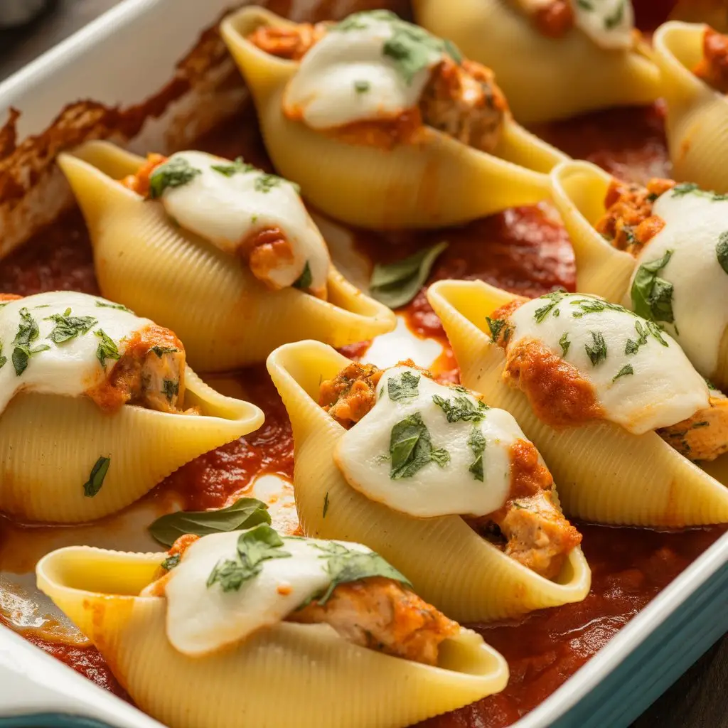 Stuffed Pasta Shells Recipe Chicken