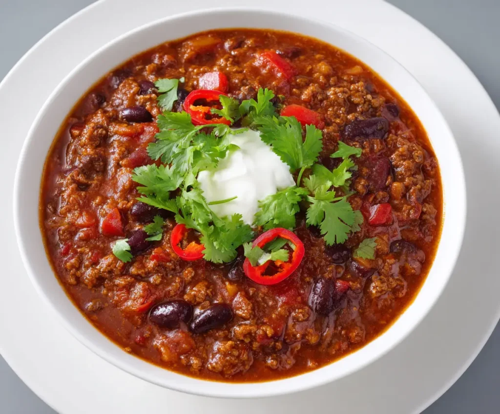 beef chili recipe