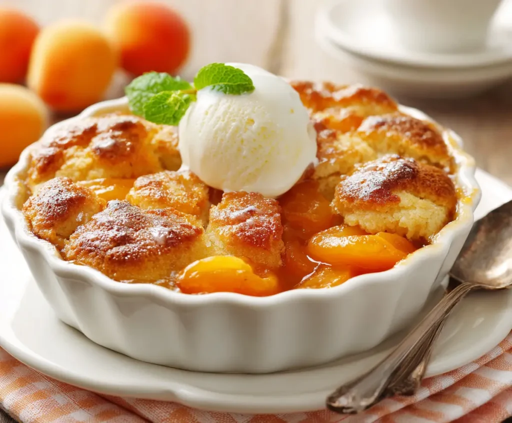 Apricot Cobbler