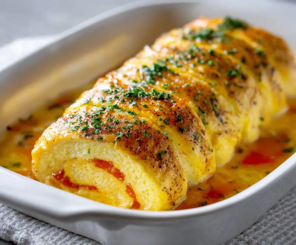 Baked Omelet Roll
