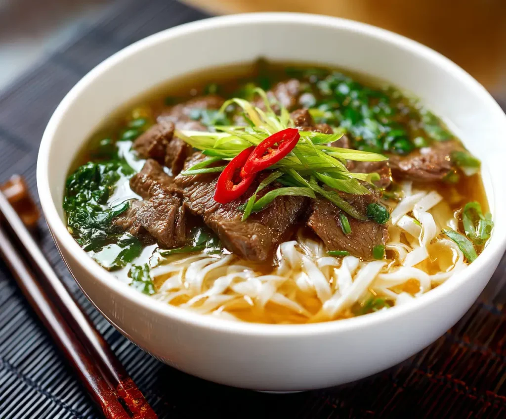 Beef Noodle Soup 