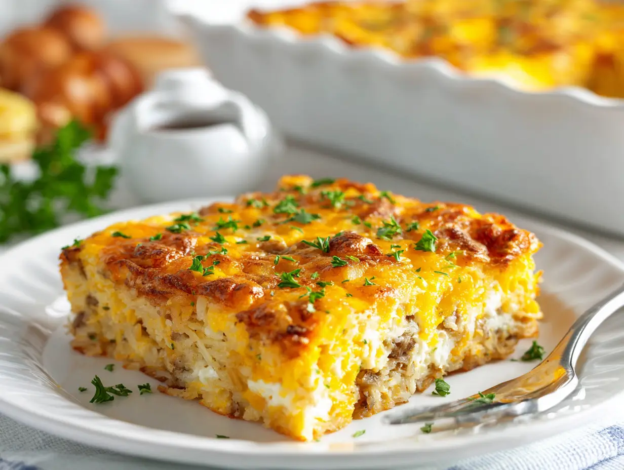 Breakfast Casserole with Hashbrowns