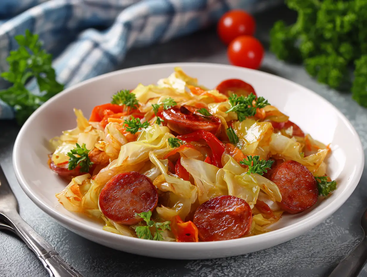 Cabbage and Sausage Recipe