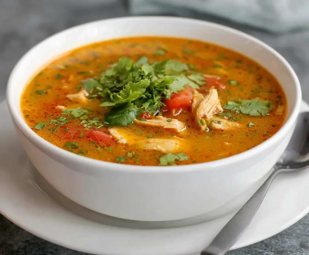 Chicken Fajita Soup 