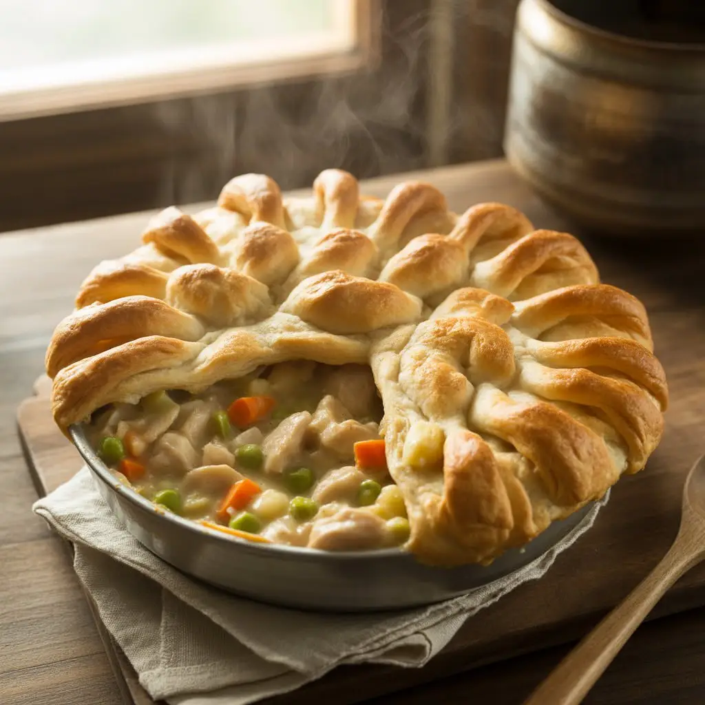 Chicken Potpie Easy Crescent Rolls