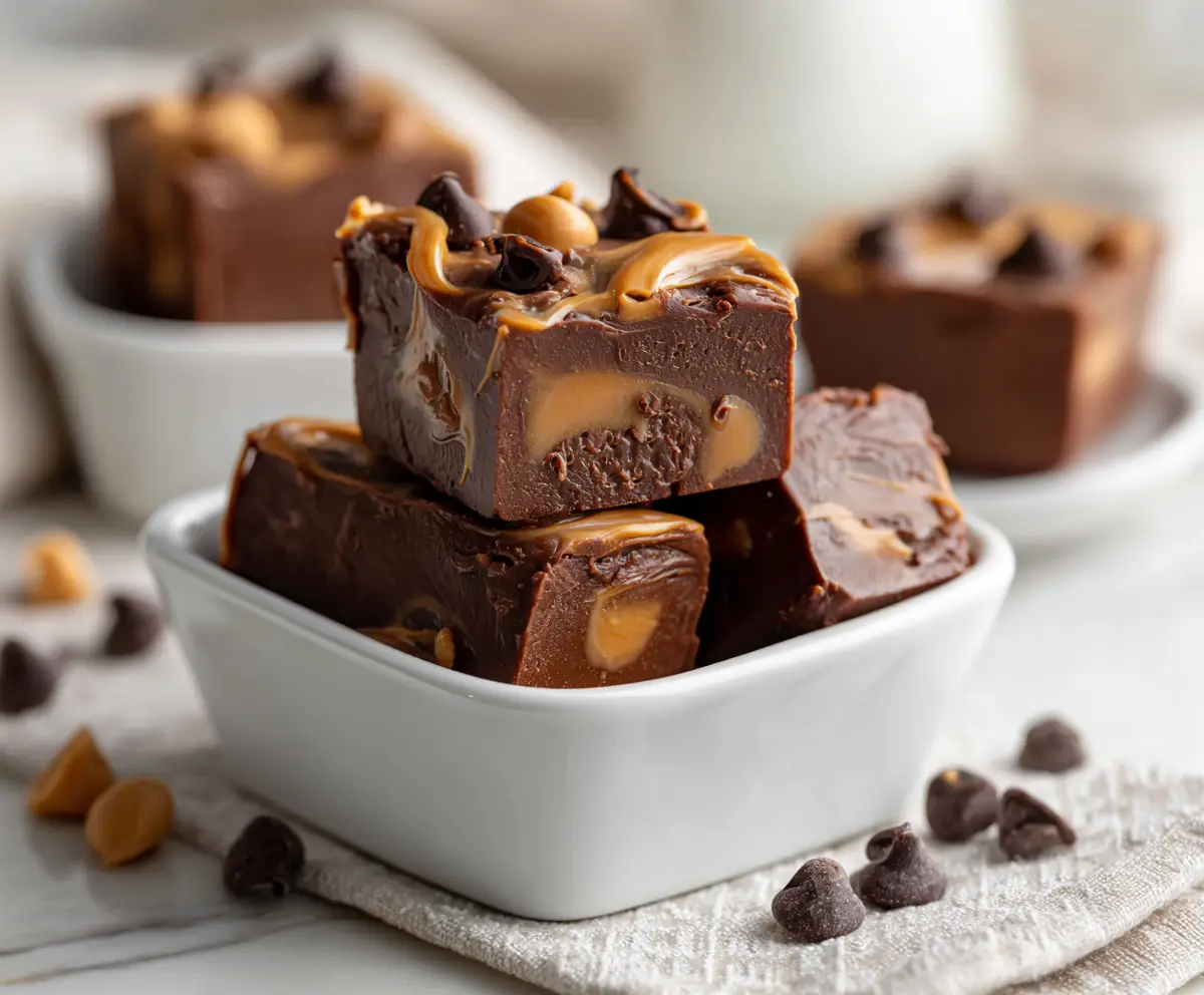 Chocolate Peanut Butter Fudge