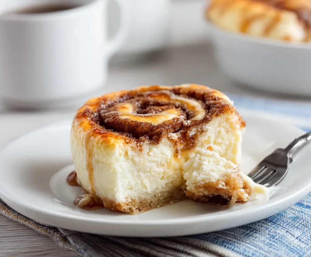 Cinnamon Roll Cheesecake