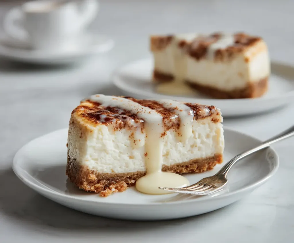 Cinnamon Roll Cheesecake