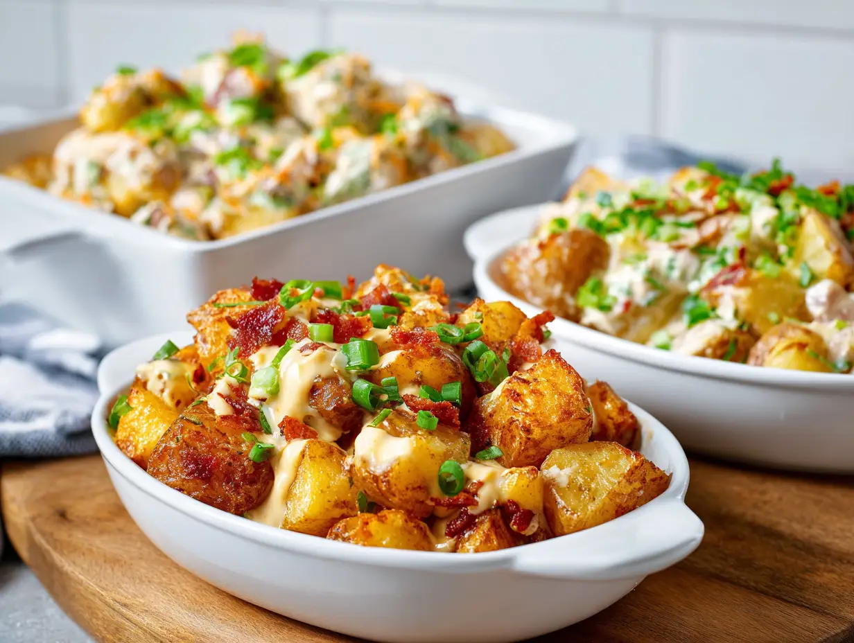 Crispy Potato Salad