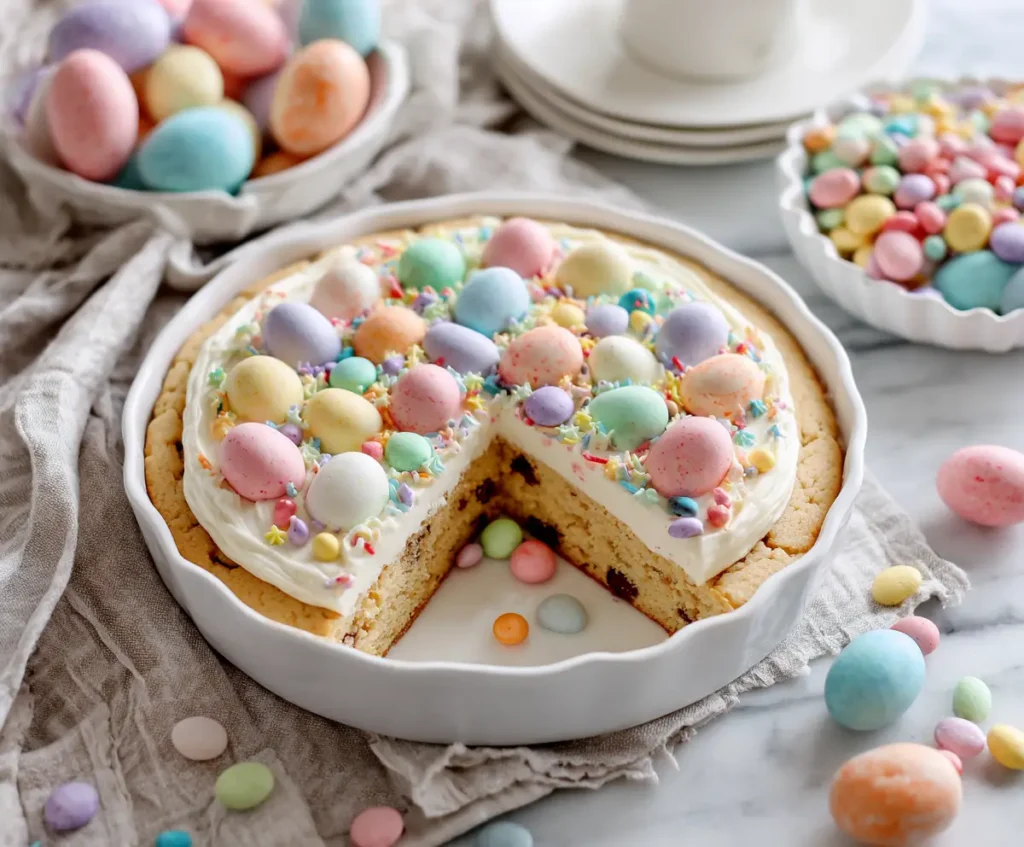 Easter Cookie Cake