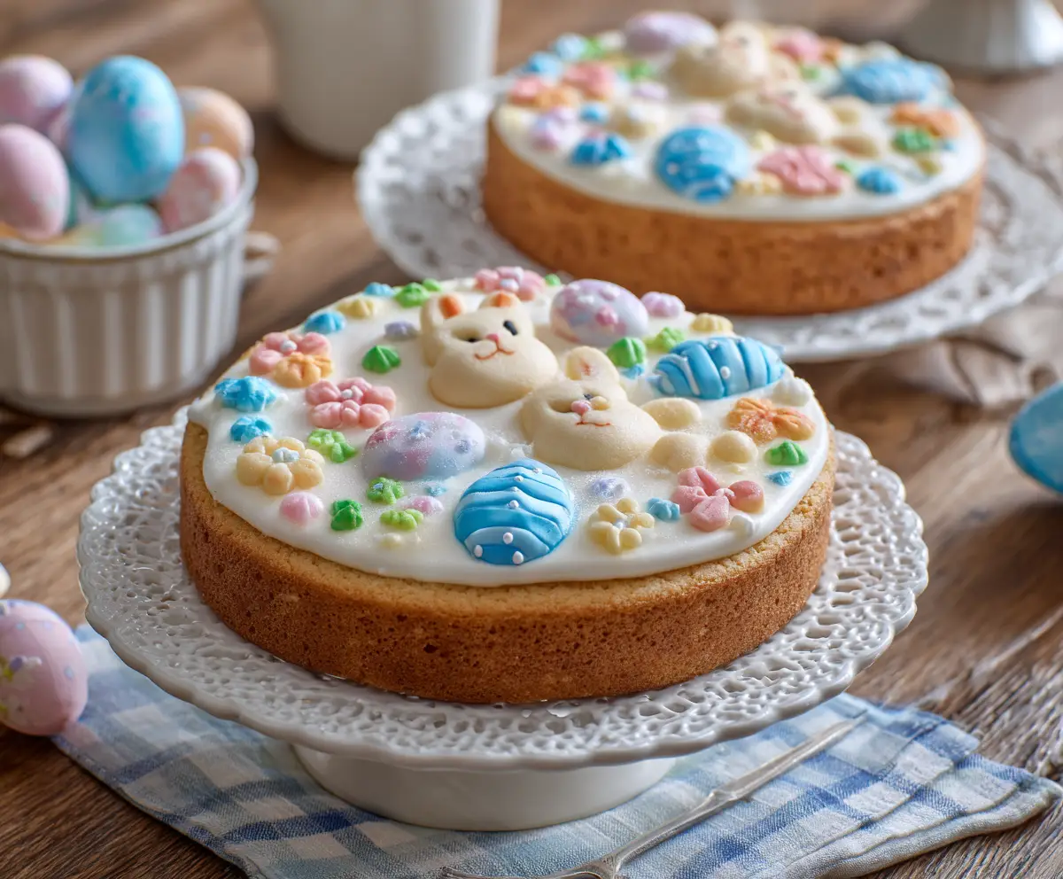 Easter Cookie Cake