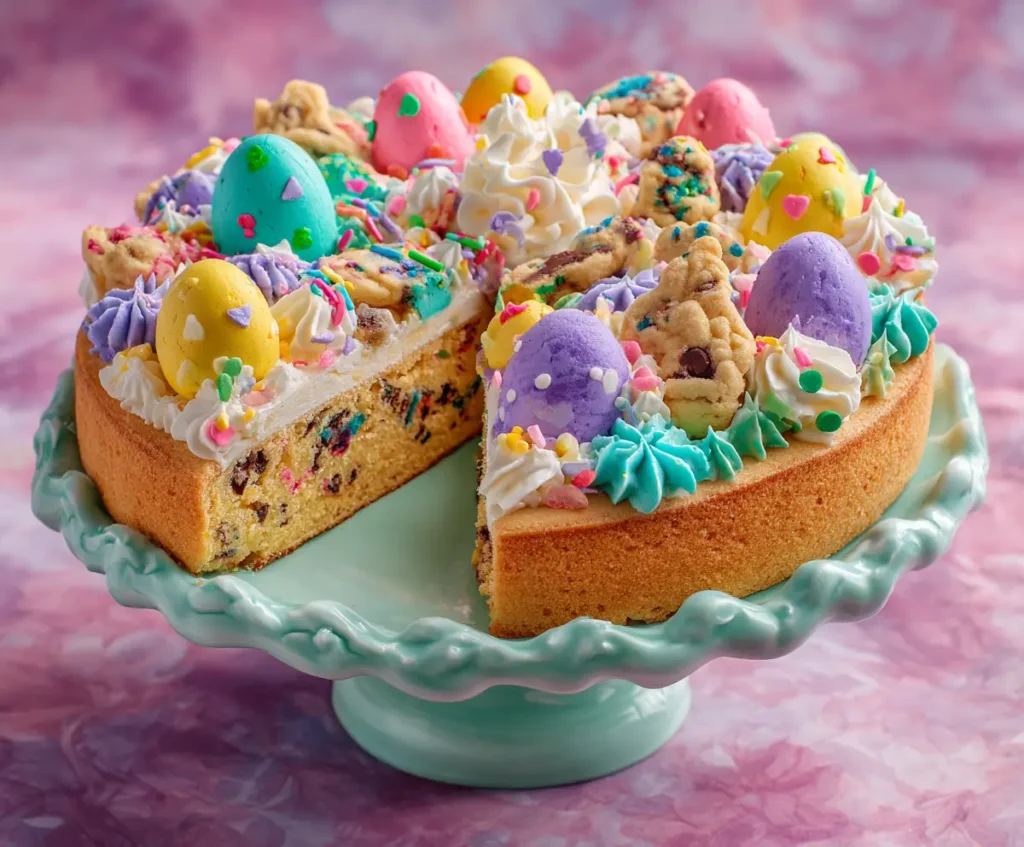 Easter Cookie Cake