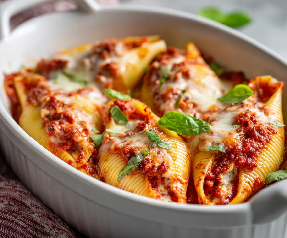 Easy Stuffed Shells Ricotta