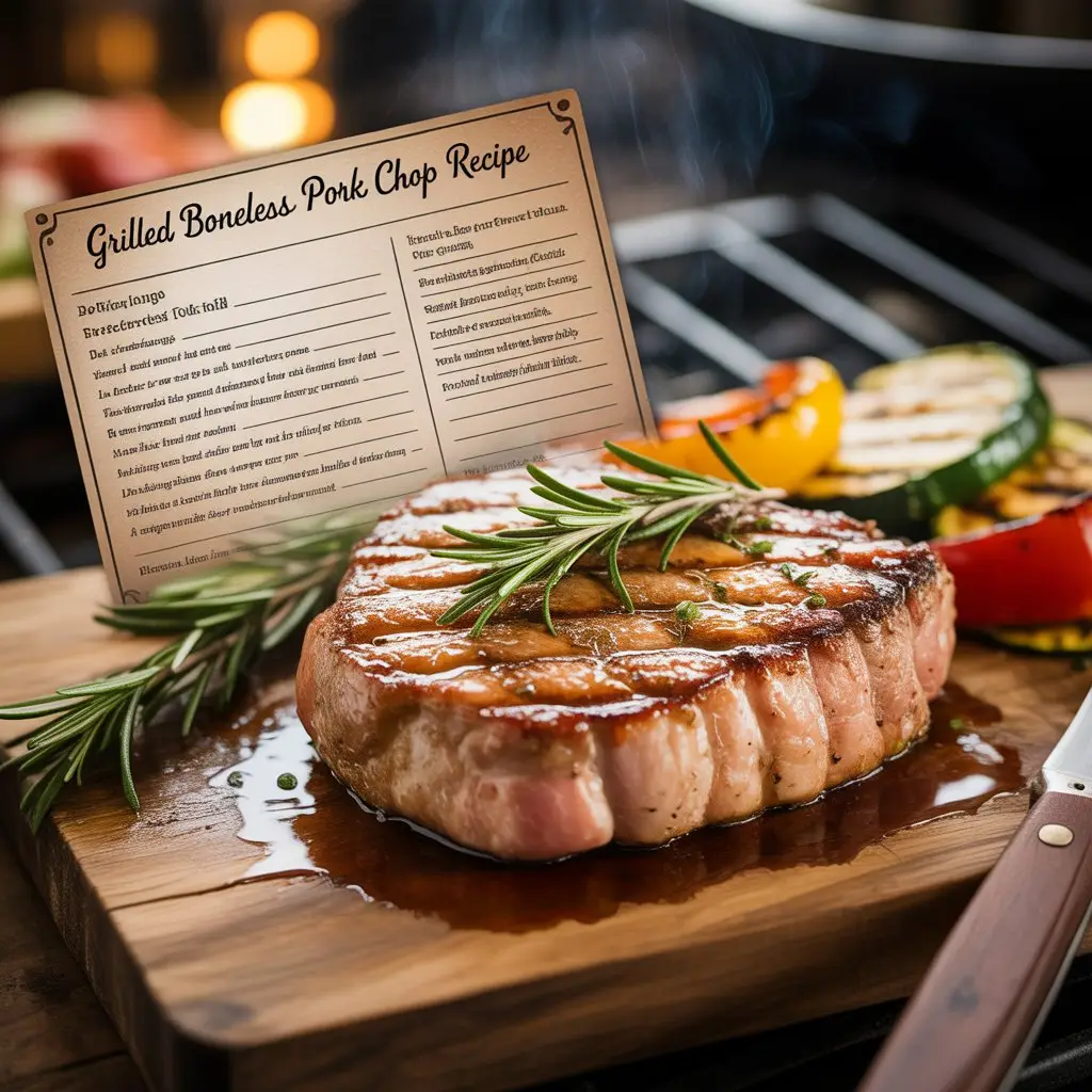 Grilled Boneless Pork Chop Recipe 