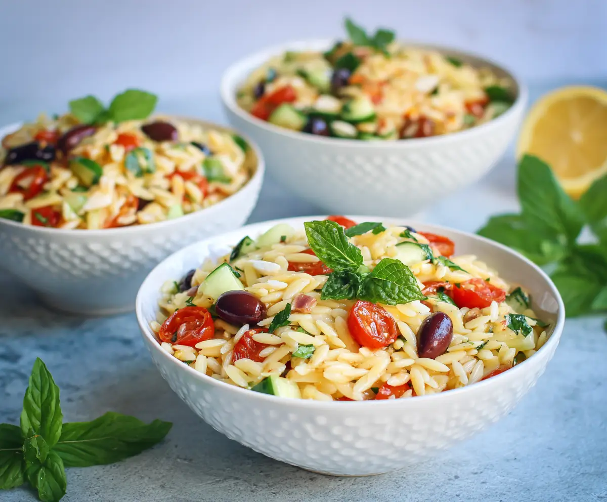 Mediterranean Orzo Salad