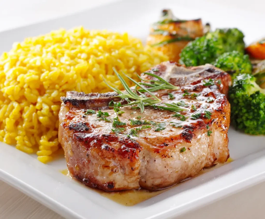 Pork Chops And Rice