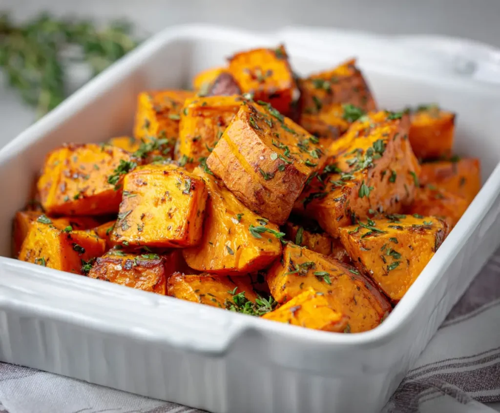 Roasted Sweet Potatoes 