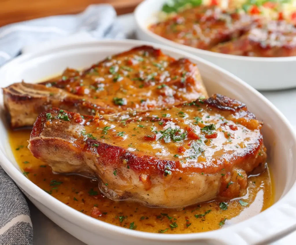 Smothered Pork Chops Recipe